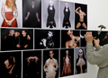 スペイン・マドリード（Madrid）で開かれた写真展「Obscenity」で展示された写真（2012年2月16日撮影）。(c)AFP/DOMINIQUE FAGET