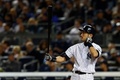 14MLB、ニューヨーク・ヤンキース（New York Yankees）対ボルティモア・オリオールズ（Baltimore Orioles）。打席に立つニューヨーク・ヤンキースのイチロー（Ichiro Suzuki、2014年9月25日撮影）。(c)AFP/Getty Images/Elsa