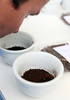コーヒーの国際見本市「コーヒーの世界2013（World of Coffee）」が、南仏のニース（Nice）で26日から3日間の日程で開催中だ。27日には「カフェラテアート」選手権や「利き豆」選手権も行われた。

写真は、利き豆選手権でコーヒー豆の香りを嗅ぐ参加者（2013年6月27日撮影）。(c)AFP/JEAN CHRISTOPHE MAGNENET