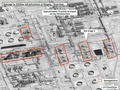 先週末に無人機の攻撃を受けた、サウジアラビアの首都リヤド郊外にある石油施設の衛星画像。米政府提供（2019年9月15日撮影、同16日提供）。(c)AFP PHOTO /US GOVERNMENT/HANDOUT