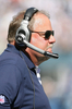 戦況を見守るシーホークスのマイク・ホルムグレン（%%Mike Holmgren%%）ヘッドコーチ。(c)AFP/Getty Images Otto Greule Jr