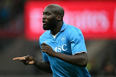 首位ナポリが勝利 ルカク弾などでミラン下す