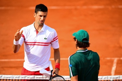 ジョコ快勝で全仏3回戦進出 勝ち上がる「準備はできている」