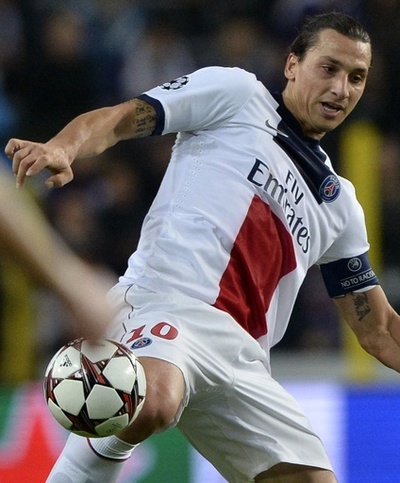 PSG、イブラヒモビッチのロリアン戦欠場を発表