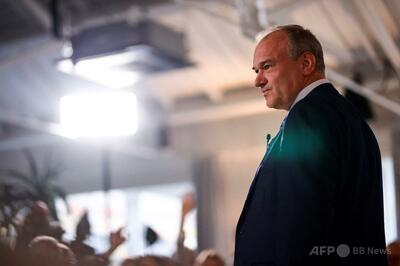 英自民党党首、トランプ氏迎える公式晩さん会ボイコットへ ガザ対応で