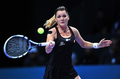 ラドワンスカ、ケルバーに敗れ大会敗退 WTAツアー選手権