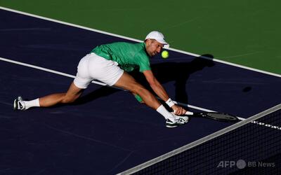 ジョコビッチがBNPパリバOP初戦敗退 ファン・デ・ザンスフルプに屈す