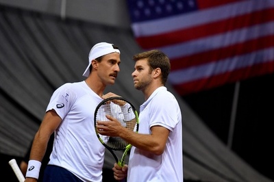 実力者不在のデ杯、米国とカザフが8強入り決める