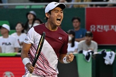西岡が世界25位エヴァンス撃破、負けなしの6連勝 韓国OP