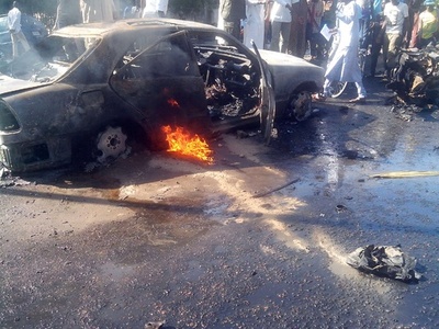 ナイジェリア北部の市場で爆発、17人死亡