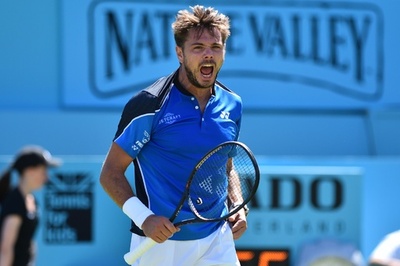 悩めるワウリンカに復調の兆し、快勝でフィーバーツリー選手権2回戦へ