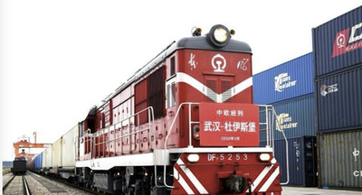 デュースブルク港、中国—ヨーロッパ貨物列車の輸送量が記録更新