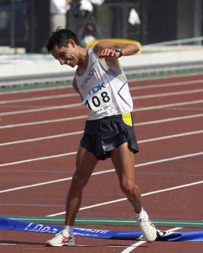 ペレス 男子20キロメートル競歩で3連覇達成