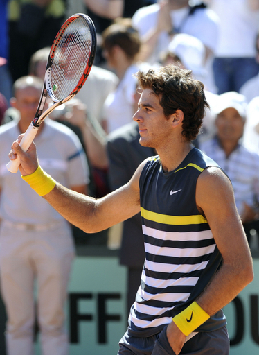 デルポトロ アンドレエフに勝利し4回戦へ、全仏オープン