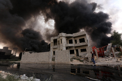 IS、イラクで米軍に化学兵器使用か 砲弾にマスタード充填の可能性