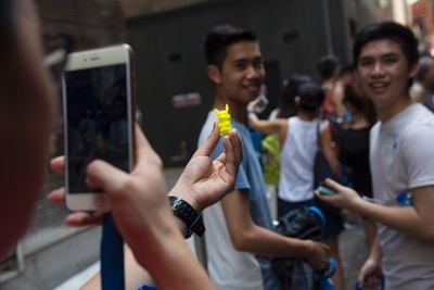 香港で初の「ポケモンGO」ファンイベント、数百人が参加