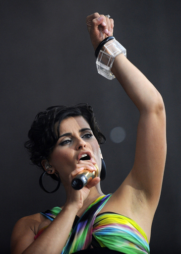 ネリー・ファータド、ミュンヘンでコンサート開催