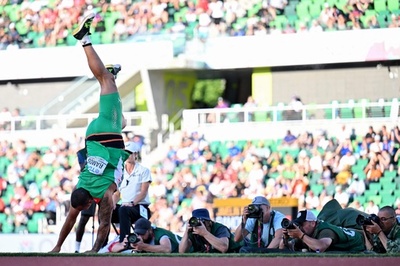 やり投げた勢いで側転、ポルトガルのラモス 世界陸上