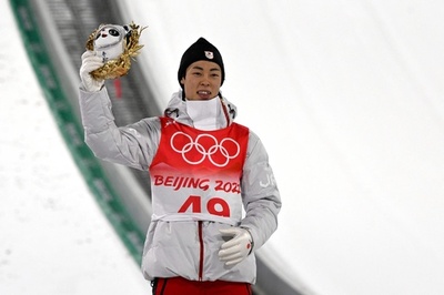 小林陵侑が金メダル ジャンプ男子NH、北京冬季五輪