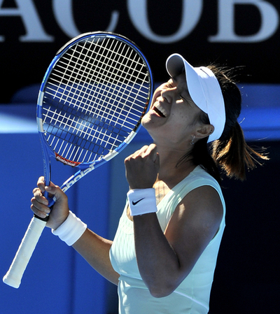 全豪テニス女子、決勝はクライシュテルスと李 ボズニアツキ破れる