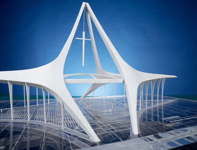 総工費80億円、4500人収容の巨大教会を建設へ、ガボン