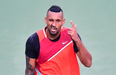 キリオスに罰金約300万円、ナダル戦でのラケット投げつけ行為で