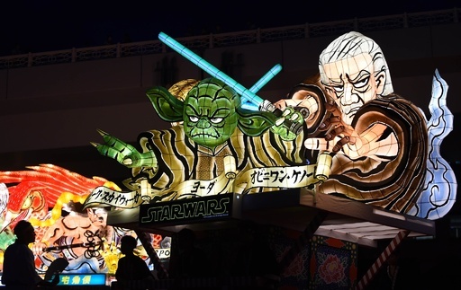 青森で「スター・ウォーズねぶた」お披露目