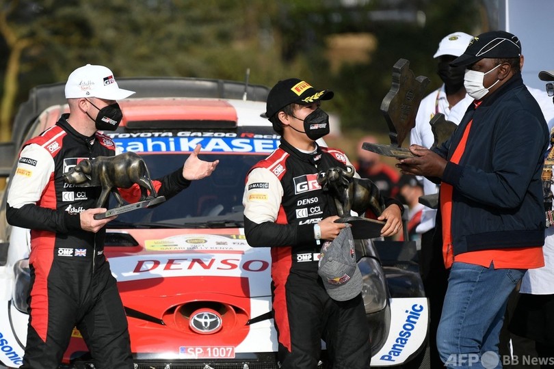 オジェがサファリ・ラリー制覇 勝田2位でトヨタ勢ワンツー