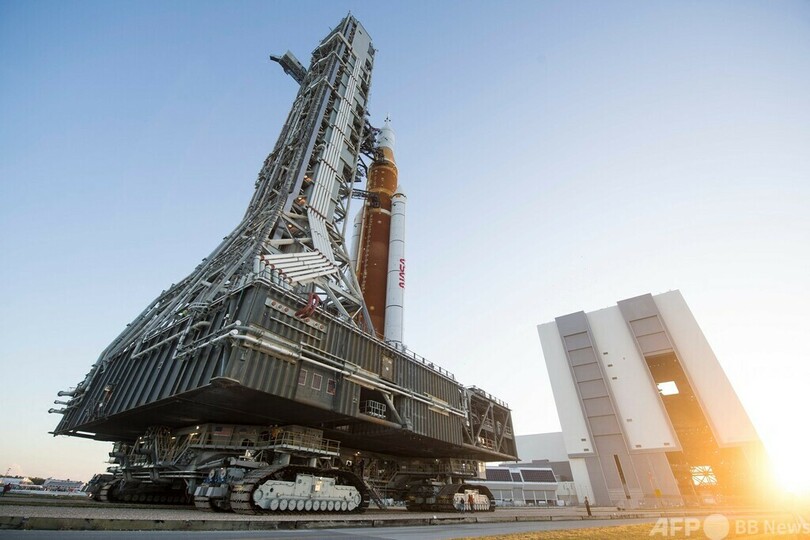 Nasaの大型月探査ロケット 発射台に到着 写真14枚 国際ニュース Afpbb News