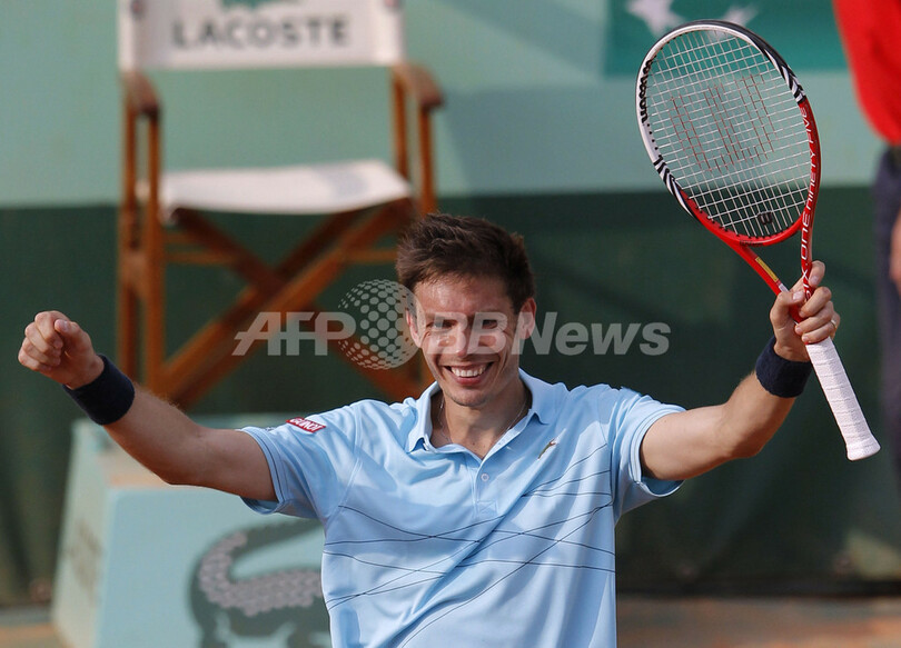 デルポトロら2回戦へ、ロディックが初戦敗退 全仏オープン