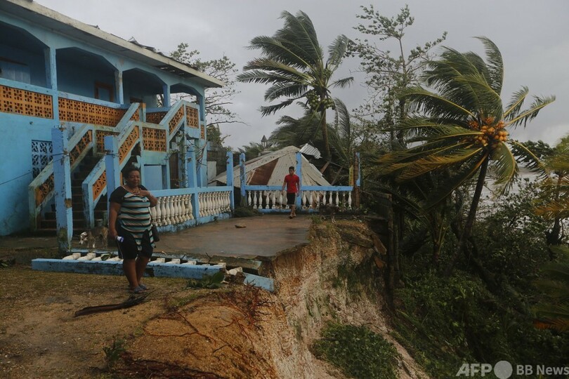 中米直撃の大型ハリケーン、熱帯低気圧に 少なくとも3人死亡