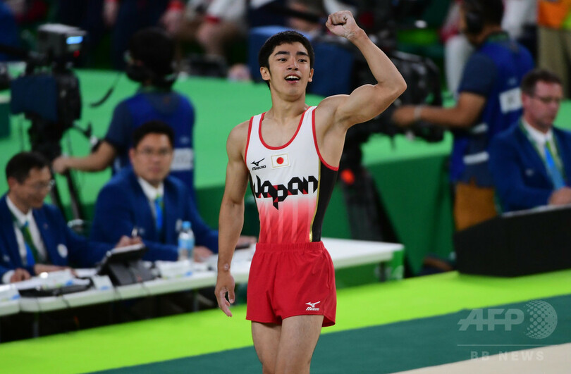 白井が男子個人総合で銅メダル、中国勢がワンツー 世界体操