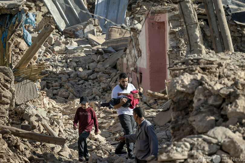 モロッコ地震、死者2000人超に