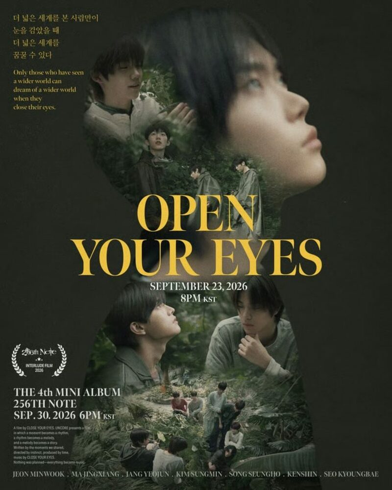 CLOSE YOUR EYES、「Open Your Eyes」と「Drop That!」つなぐ映像を23