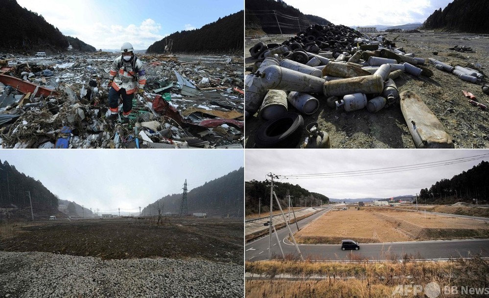 写真特集 東日本大震災から10年 震災直後と現在の様子 写真32枚 国際ニュース Afpbb News