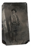 ビリー・ザ・キッドを写した唯一のものとされてきた写真。米オークションハウス「Old West Show &amp; Auction」提供。(c)AFP/LEBEL OLD WEST SHOW &amp; AUCTION