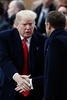フランス・パリの凱旋（がいせん）門で開かれた第1次世界大戦終結100年記念式典の様子（2018年11月11日撮影）。(c)BENOIT TESSIER / POOL / AFP