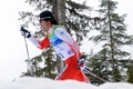 2010年%%バンクーバー冬季五輪%%、クロスカントリースキー男子50キロメートルクラシカル。2時間10分59秒2で35位だった日本の成瀬野生（%%Nobu Naruse%%）。（2010年2月28日撮影）(c)AFP/ALBERTO PIZZOLI