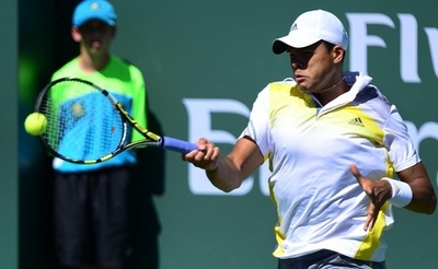 ツォンガがラオニッチ下し8強入り、BNPパリバ・オープン