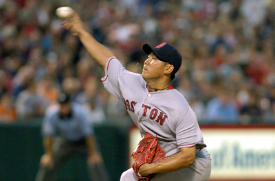 松坂 7回までを1失点に抑えるも勝敗つかず