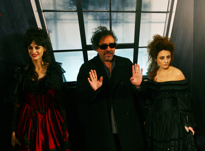 マドリードで映画『スウィーニー・トッド』プレミア上映会開催　ティム・バートン監督登場