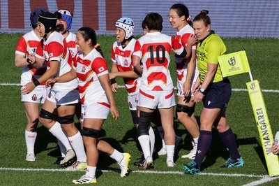 日本は連敗、中盤までリードも米国に逆転負け 女子ラグビーW杯