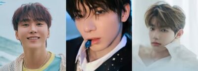 SEVENTEENスングァン vs TXTテヒョン vs ZEROBASEONEジャンハオの構図