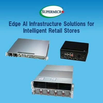 Supermicro、幅広い業界パートナーとの協業によるインテリジェント店舗内小売ソリューションを発表