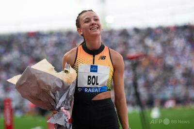 ボルが女子400mH快勝、200ｍ王者テボゴは苦戦 陸上DL