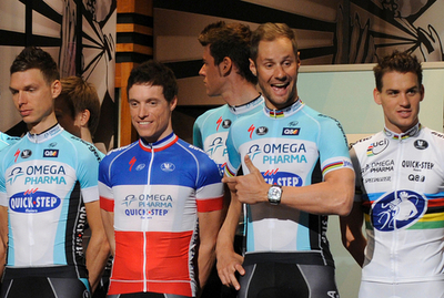 クイックステップが新体制発表会見