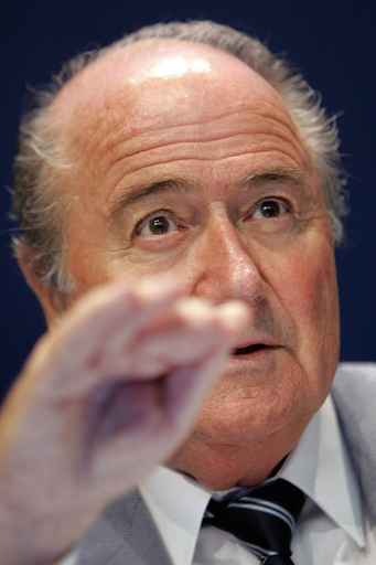 ＜サッカ－＞ブラッター会長 「よりプロフェッショナルに」抱負を語る - スイス