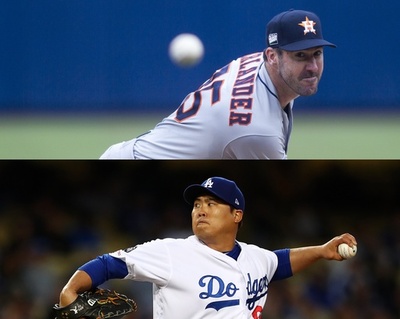 MLB球宴先発はバーランダーと柳、田中は2番手で登板へ