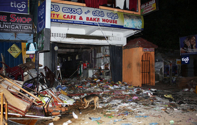 スリランカ東部で爆発、11人死亡　反政府勢力の犯行か