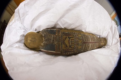 ごみ収集時に発見のミイラ、展示へ パリ郊外